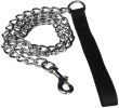 Titan Chain Lead with Nylon Handle for Dogs