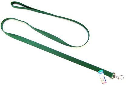 Coastal Pet Single Nylon Lead - Hunter Green - 6' Long x 1" Wide