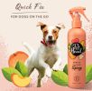 Pet Head Quick Fix Dry Clean Spray for Dogs Peach with Argan Oil