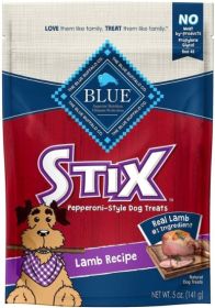 Blue Buffalo Pepperoni-Style Stix Lamb Recipie - 5 oz