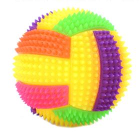 Pet Ball Toy For Dogs; Bouncy Ball Toy With LED Light; Dog Chew Toys; Interactive Dog Toys