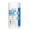 Pet Eye Wipes for Dogs Puppies 100 Count Natural and Aromatherapy Medicated Removes Dirt Crust and Discharge Soft and Gentle