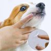 Super Soft Pet Finger Toothbrush Teddy Dog Brush Bad Breath Tartar Teeth Care Tool Dog Cleaning Silicagel Pet Supplies