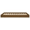 Dog Bed Honey Brown 40"x29.1"x3.5" Solid Wood Pine