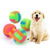 Pet Ball Toy For Dogs; Bouncy Ball Toy With LED Light; Dog Chew Toys; Interactive Dog Toys