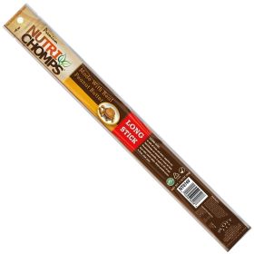 Nutri Chomps Real Peanut Butter Wrapped 15" Long Stick Dog Treat