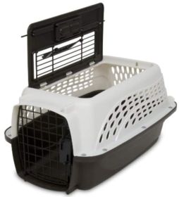 Petmate Two Door Top-Load Kennel White