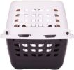 Petmate Compass Kennel Metallic White and Black