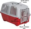 MidWest Spree Plastic Door Travel Carrier Red Pet Kennel