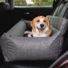 Paw PupProtector Memory Foam Dog Car Bed Gray Single Seat