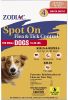 Zodiac Spot On Flea and Tick Control for Small Dogs