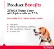 Zymox Topical Spray with Hydrocortisone for Dogs