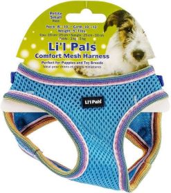 Lil Pals Comfort Mesh Harness Blue Lagoon (size: Small - 1 count)