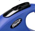 Flexi New Classic Retractable Tape Leash Blue