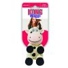 KONG Wiggi Cow Squeaker Dog Toy