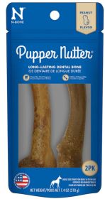 N-Bone Pupper Nutter Chew Peanut Butter Large (size: 2 count)