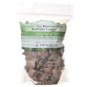 Papa Bow Wow Buffalo Lungs Dog Treats (size: 0.5 lb)