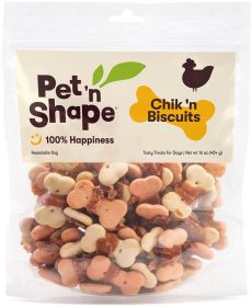 Pet n Shape Chik n Biscuits Dog Treats (size: 16 oz)