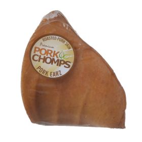 Pork Chomps Roasted Pork Skin Pig Earz (size: 1 count)