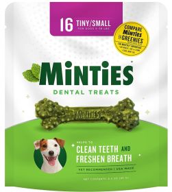 Sergeants Minties Dental Treats for Dogs Tiny Small (size: 16 count)