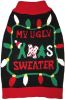 Fashion Pet Black Ugly XMAS Dog Sweater